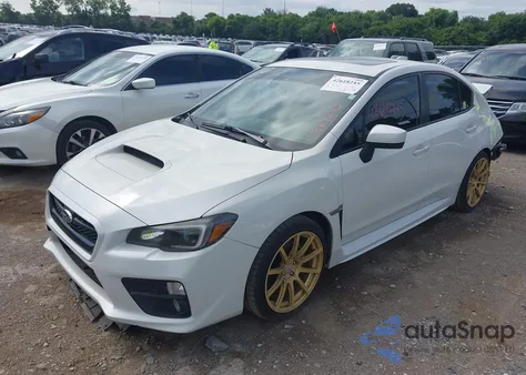 2017 Subaru Wrx Premium z USA, uszkodzony, nr VIN JF1VA1F65H9822858